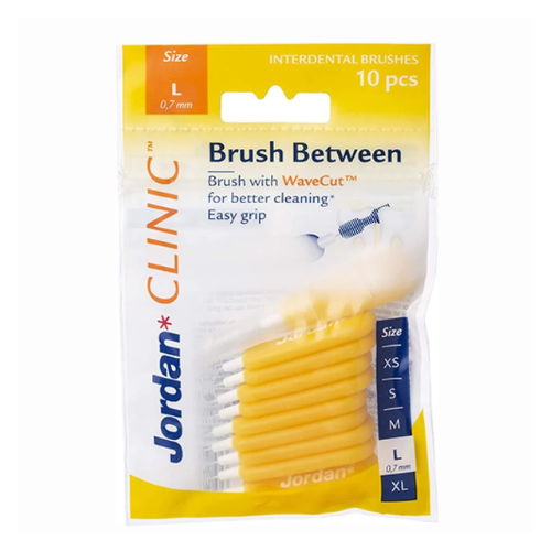 فرشاة بين الأسنان جوردن برش بيتيوين كبيرة 10 قطع